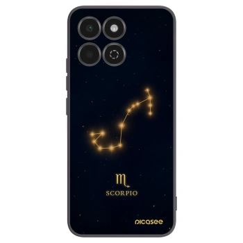 Picasee silikonowe czarne etui na Honor 200 Smart 5G - SCORPIO