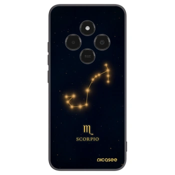 Picasee silikonowe czarne etui na Xiaomi Poco C75 - SCORPIO