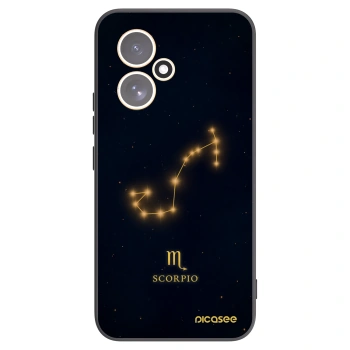 Picasee silikonowe czarne etui na Honor 400 5G - SCORPIO