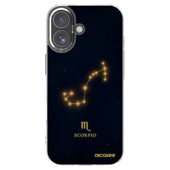 Picasee silikonowe przeźroczyste etui na Apple iPhone 17 - SCORPIO