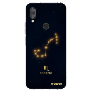 Picasee silikonowe przeźroczyste etui na Xiaomi Redmi 7 - SCORPIO
