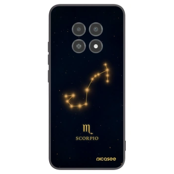 Picasee silikonowe czarne etui na Realme 12X - SCORPIO