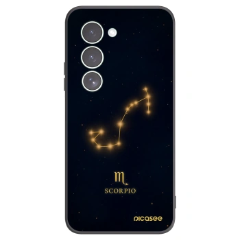 Picasee silikonowe czarne etui na Xiaomi Redmi 15 5G - SCORPIO