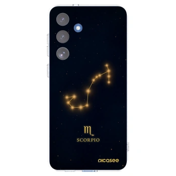 Picasee silikonowe przeźroczyste etui na Samsung Galaxy S25 FE 5G - SCORPIO