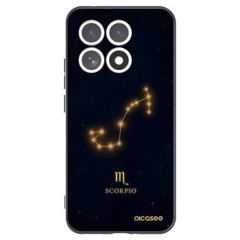 Picasee silikonowe czarne etui na Xiaomi 15T - SCORPIO