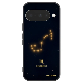 Picasee silikonowe czarne etui na Google Pixel 10 - SCORPIO