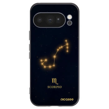 Picasee silikonowe czarne etui na Google Pixel 10 Pro - SCORPIO