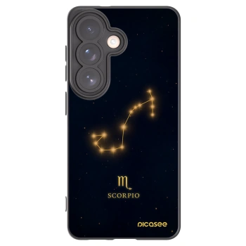 Picasee silikonowe czarne etui na Samsung Galaxy S26 - SCORPIO