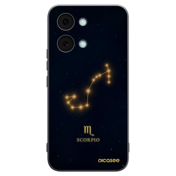 Picasee silikonowe czarne etui na Xiaomi Poco X8 Pro Max - SCORPIO