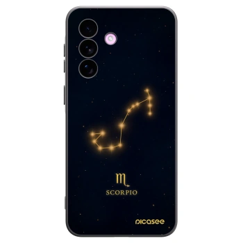 Picasee silikonowe czarne etui na Samsung Galaxy A57 5G - SCORPIO