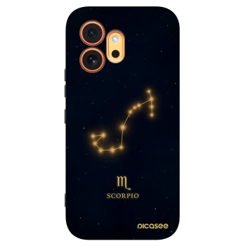 Picasee silikonowe czarne etui na Honor 600 - SCORPIO