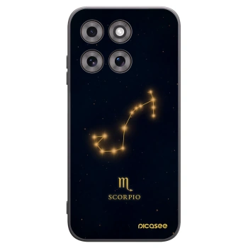 Picasee silikonowe czarne etui na Motorola Moto G77 - SCORPIO