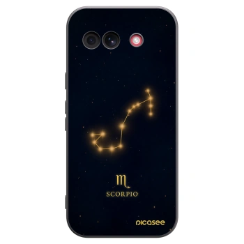 Picasee silikonowe czarne etui na Google Pixel 10a - SCORPIO