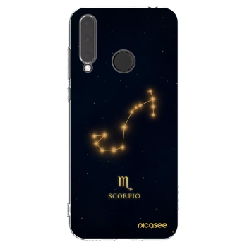 Picasee silikonowe przeźroczyste etui na Honor 20 Lite - SCORPIO