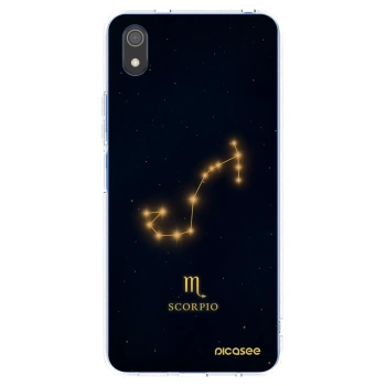 Picasee silikonowe przeźroczyste etui na Xiaomi Redmi 7A - SCORPIO