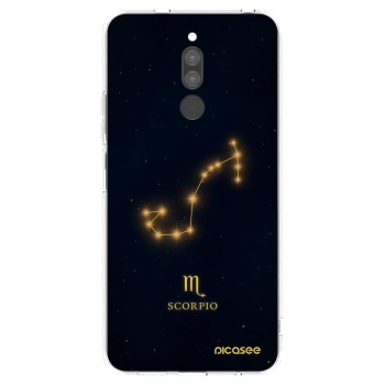 Picasee silikonowe przeźroczyste etui na Xiaomi Redmi 8 - SCORPIO