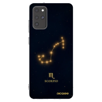 Picasee silikonowe przeźroczyste etui na Samsung Galaxy S20+ G985F - SCORPIO