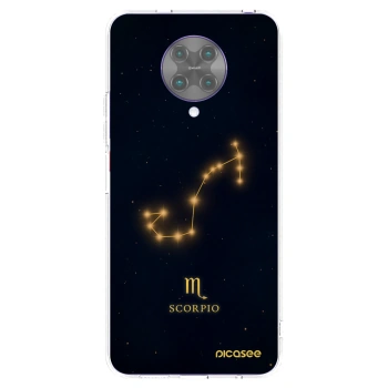 Picasee silikonowe przeźroczyste etui na Xiaomi Poco F2 Pro - SCORPIO