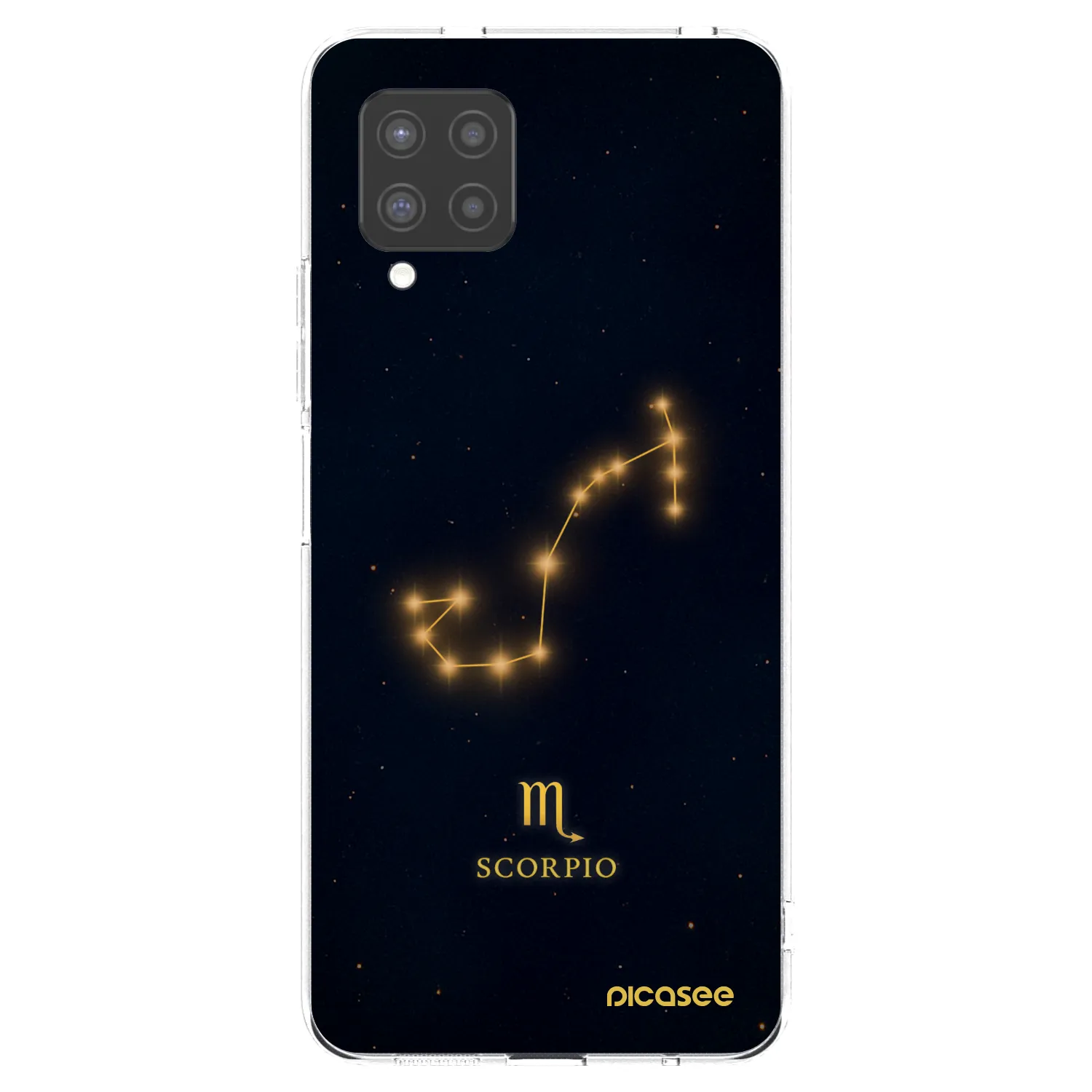 Picasee silikonowe przeźroczyste etui na Samsung Galaxy A42 A426B - SCORPIO