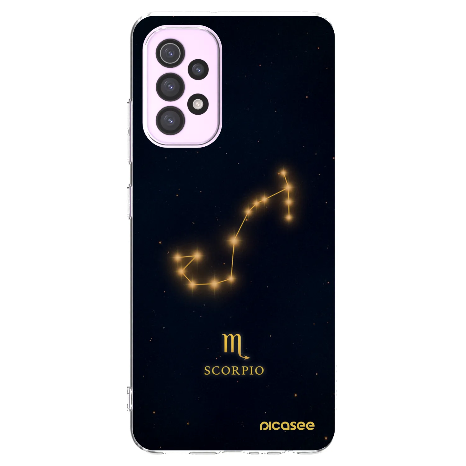 Picasee silikonowe przeźroczyste etui na Samsung Galaxy A32 5G A326B - SCORPIO