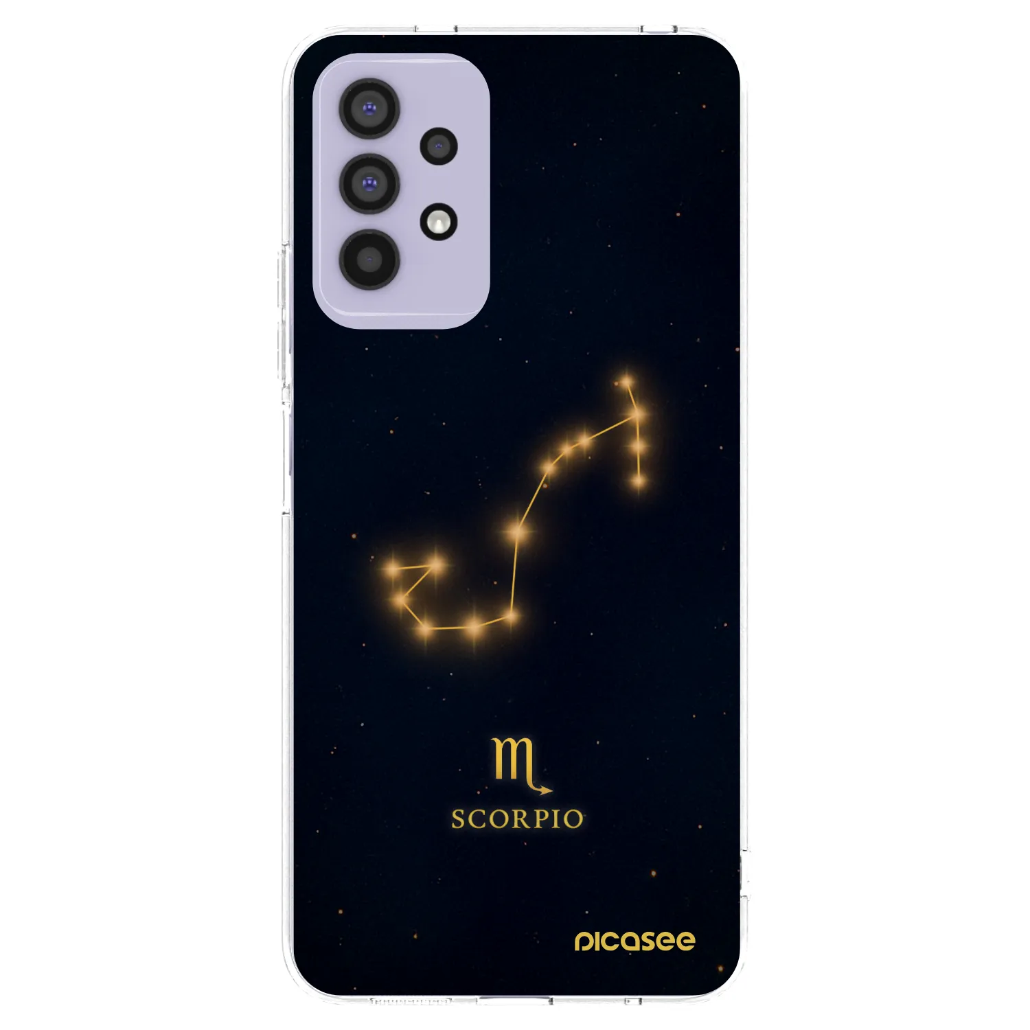 Picasee silikonowe przeźroczyste etui na Samsung Galaxy A32 4G SM-A325F - SCORPIO