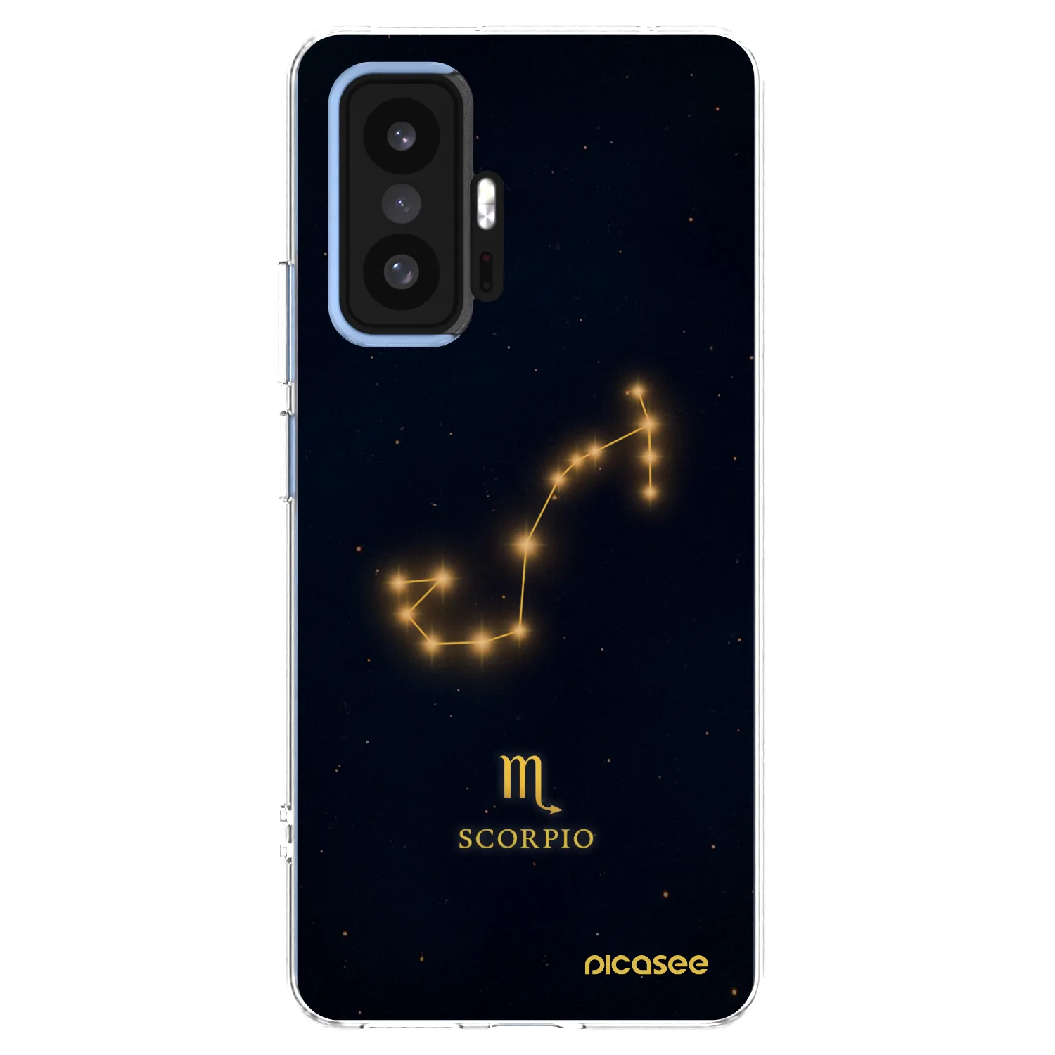 Picasee silikonowe przeźroczyste etui na Xiaomi 11T Pro - SCORPIO