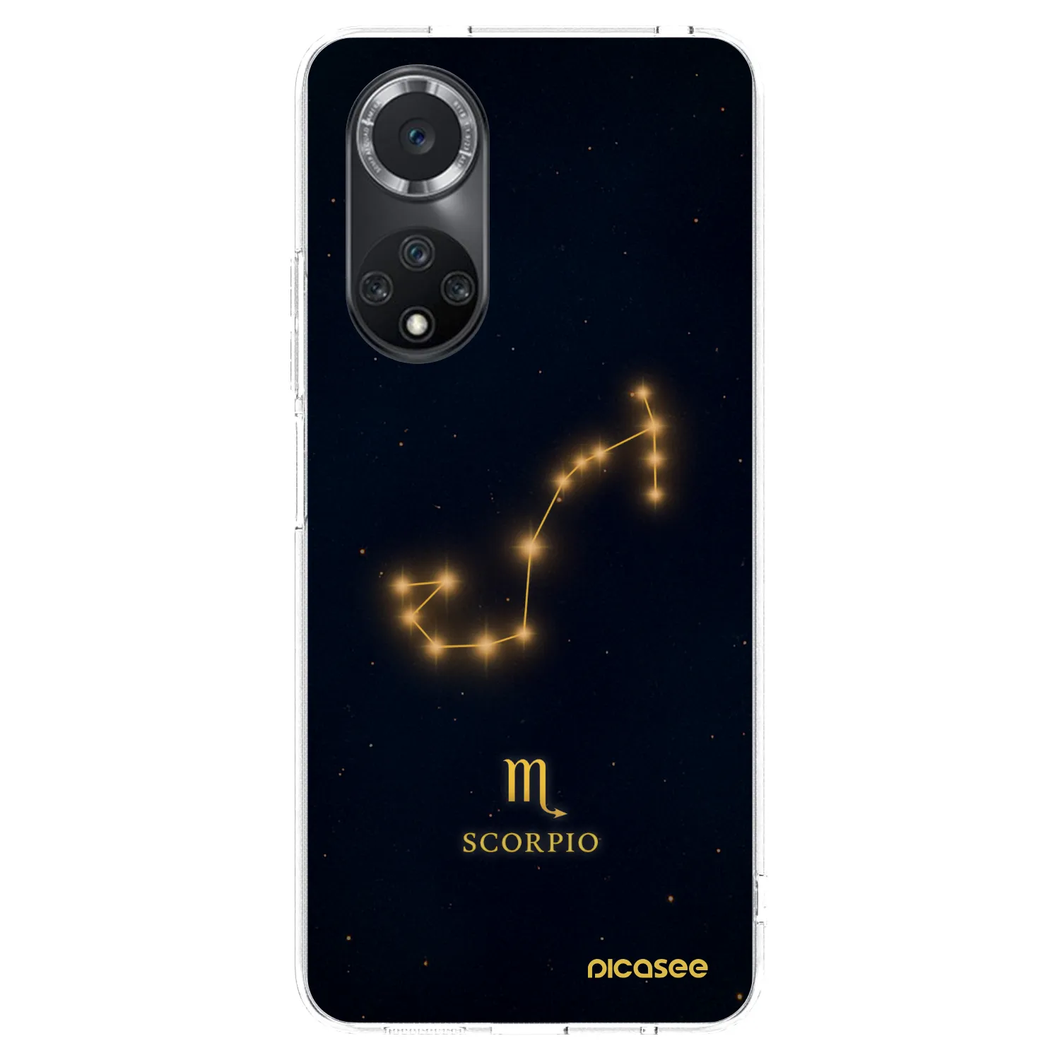 Picasee silikonowe przeźroczyste etui na Huawei Nova 9 SE - SCORPIO
