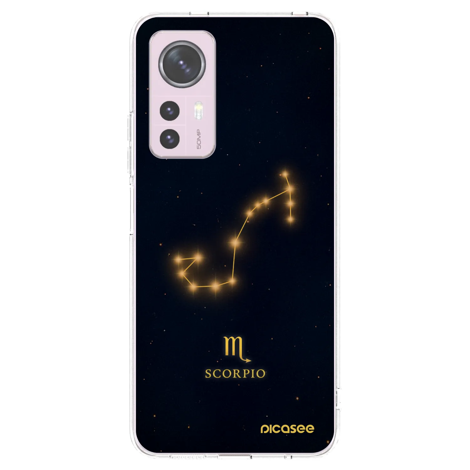 Picasee silikonowe przeźroczyste etui na Xiaomi 12 - SCORPIO