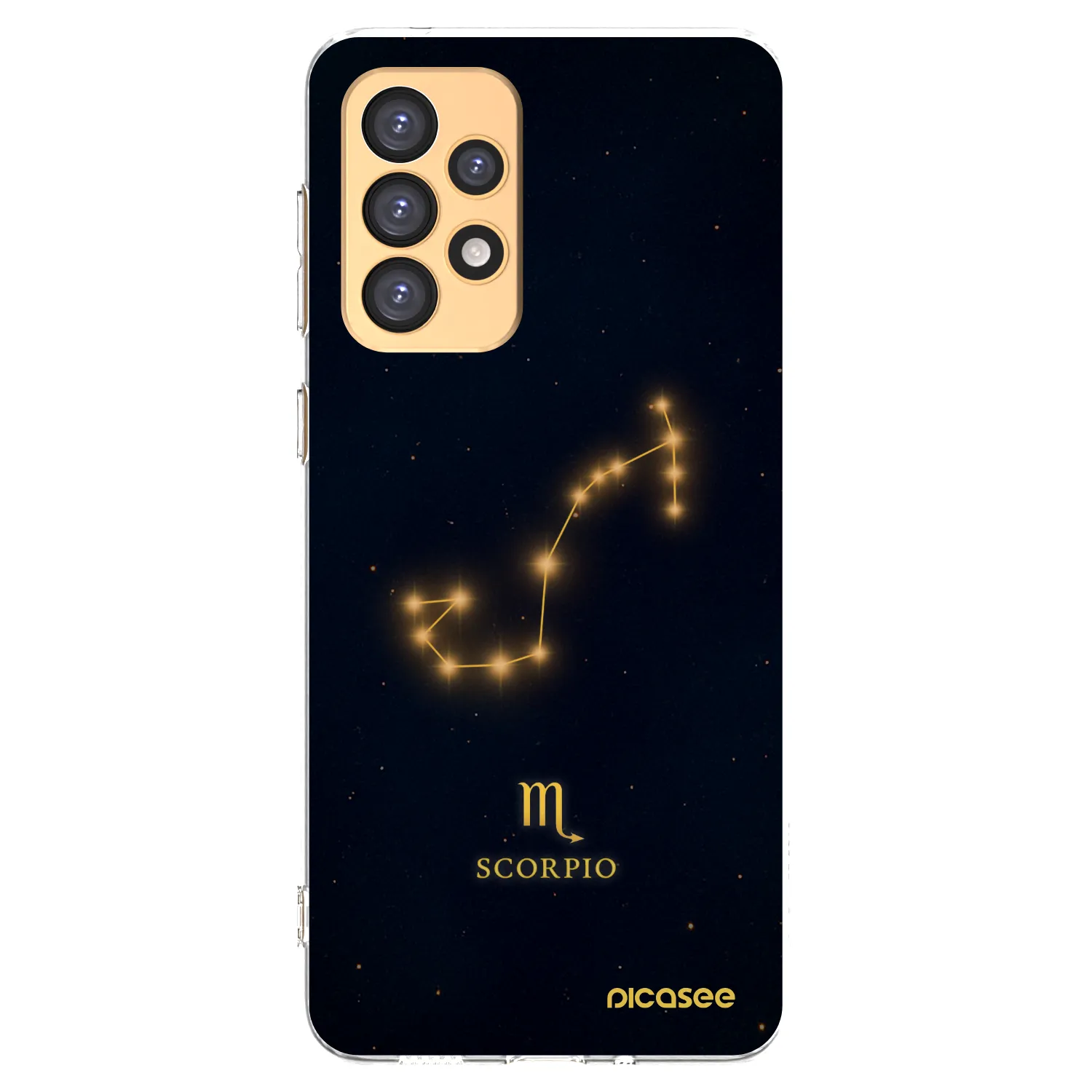 Picasee silikonowe przeźroczyste etui na Samsung Galaxy A33 5G A336 - SCORPIO