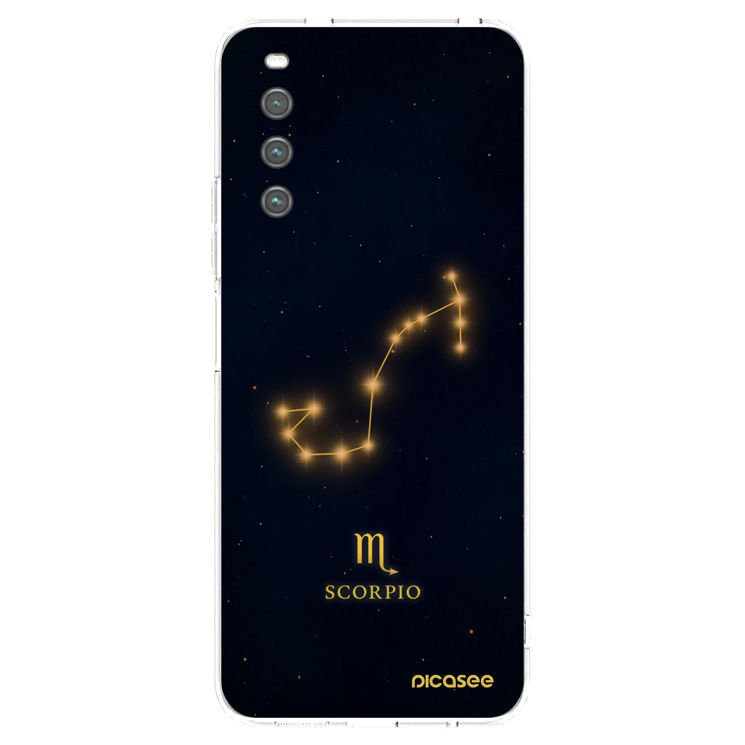 Picasee silikonowe przeźroczyste etui na Sony Xperia 10 IV 5G - SCORPIO
