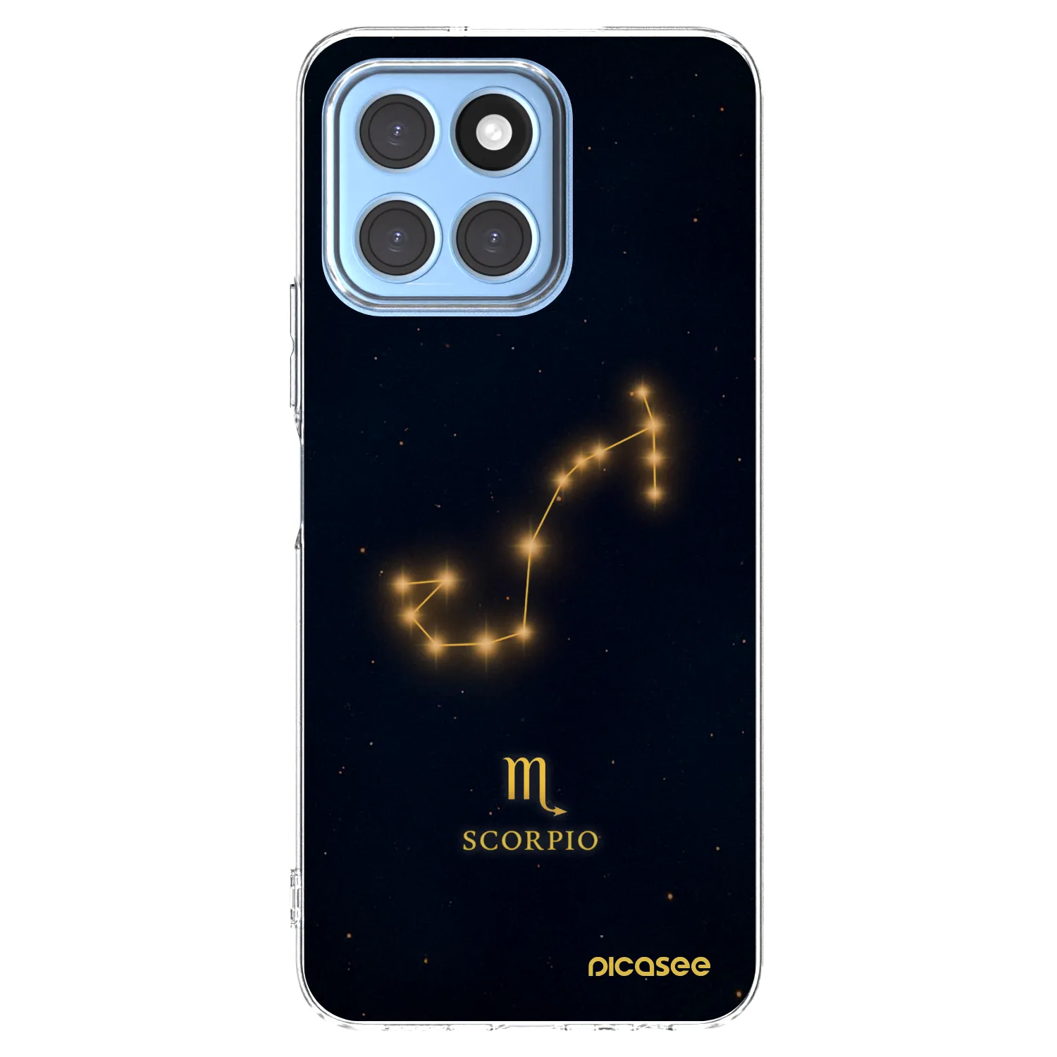 Picasee silikonowe przeźroczyste etui na Honor X6 - SCORPIO