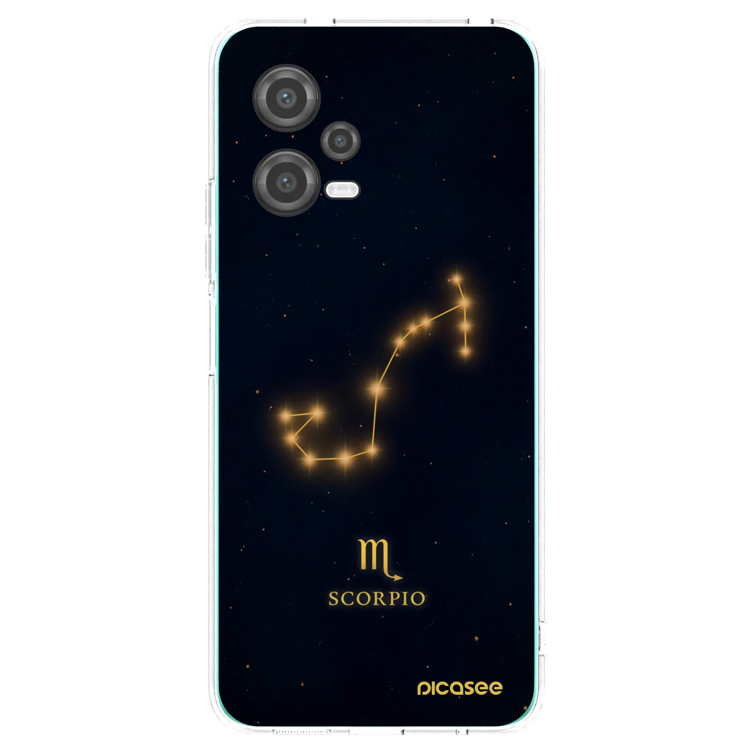 Picasee silikonowe przeźroczyste etui na Xiaomi Poco X5 - SCORPIO