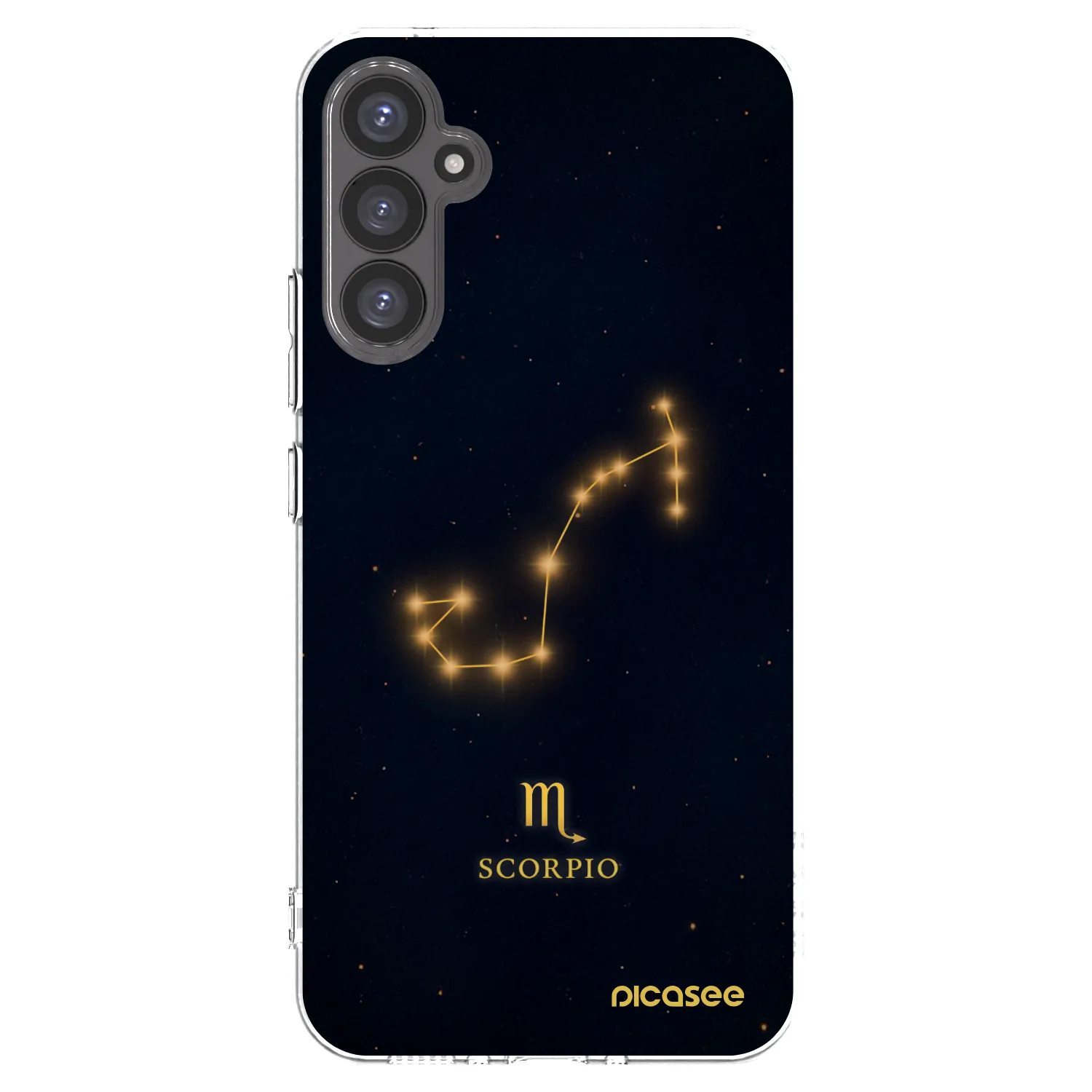 Picasee silikonowe przeźroczyste etui na Samsung Galaxy A34 5G A346B - SCORPIO