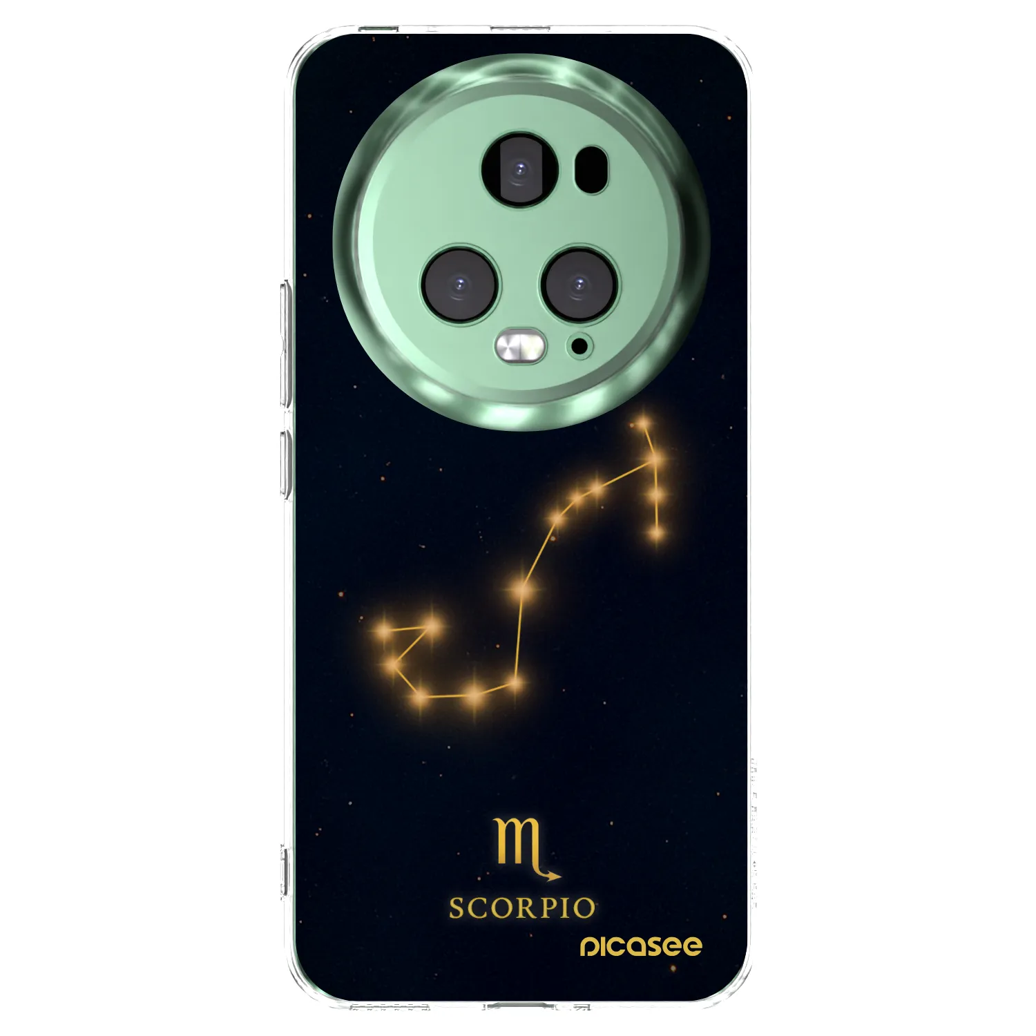 Picasee silikonowe przeźroczyste etui na Honor Magic5 Pro - SCORPIO