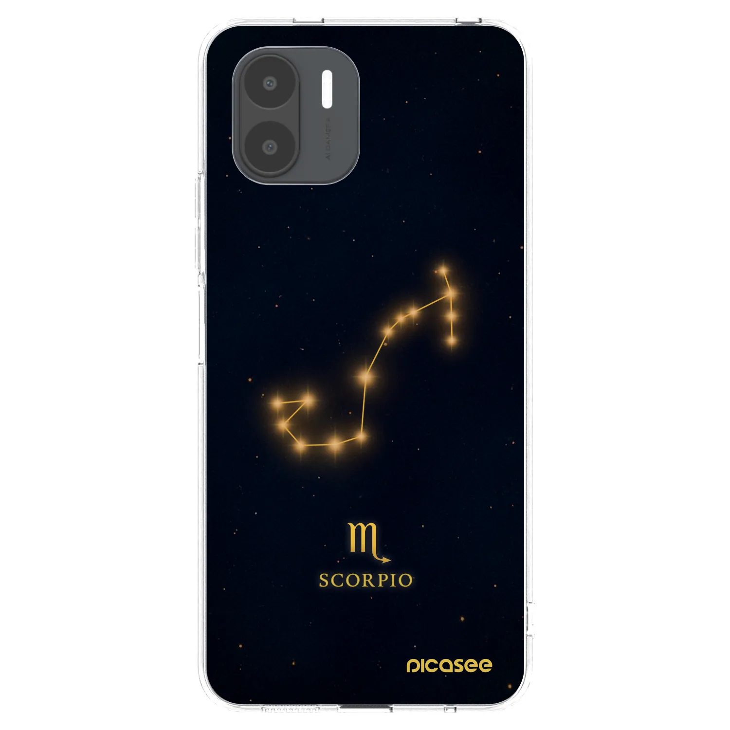Picasee silikonowe przeźroczyste etui na Xiaomi Redmi A2 - SCORPIO