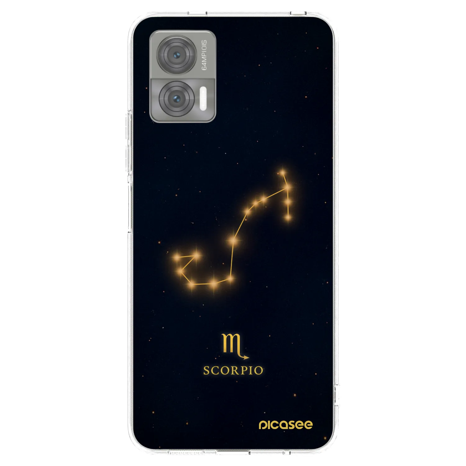 Picasee silikonowe przeźroczyste etui na Motorola Edge 30 Neo - SCORPIO