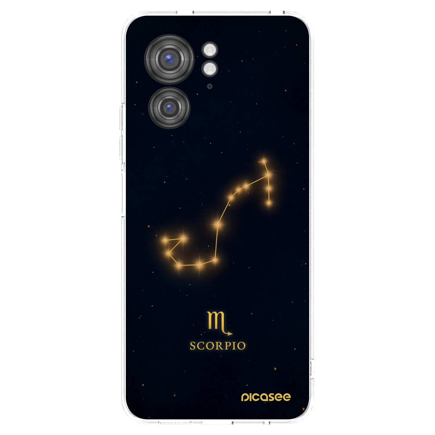 Picasee silikonowe przeźroczyste etui na Motorola Edge 40 - SCORPIO