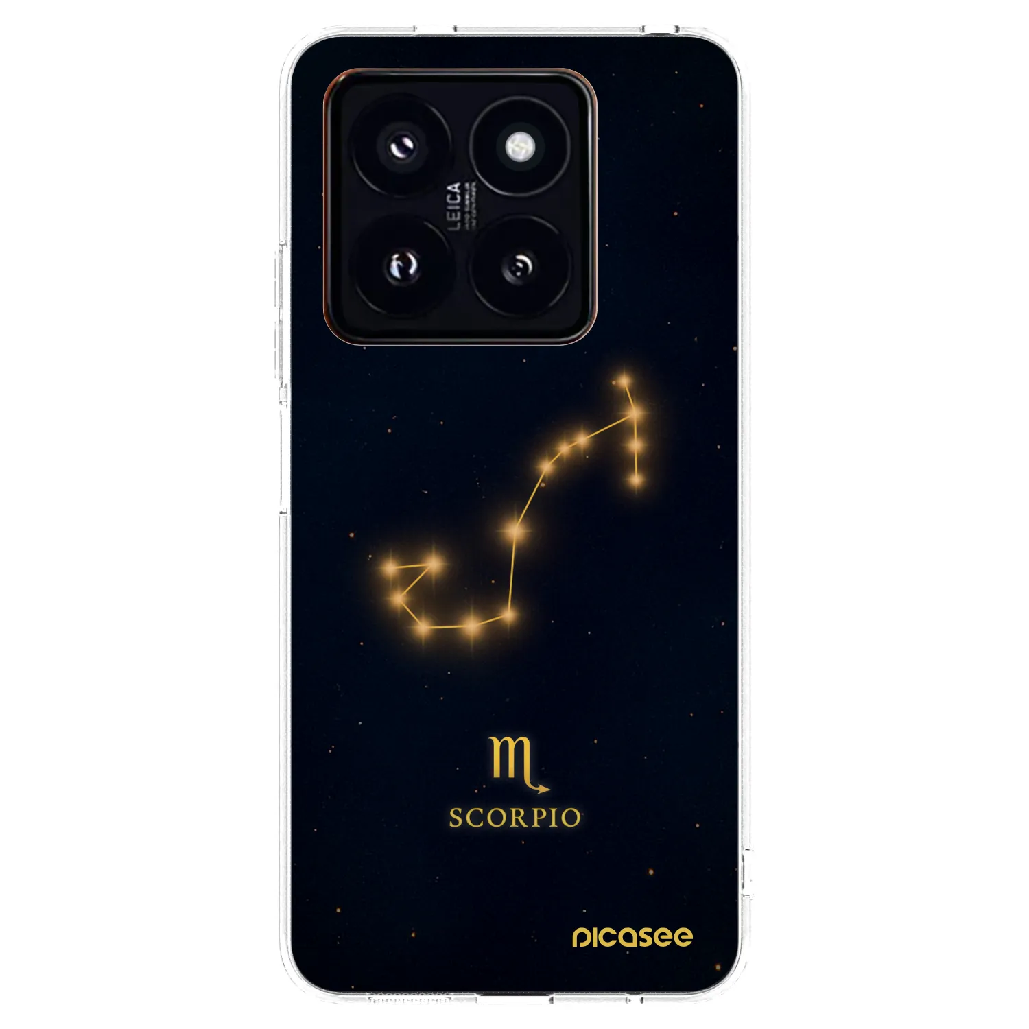 Picasee silikonowe przeźroczyste etui na Xiaomi 14 Pro - SCORPIO