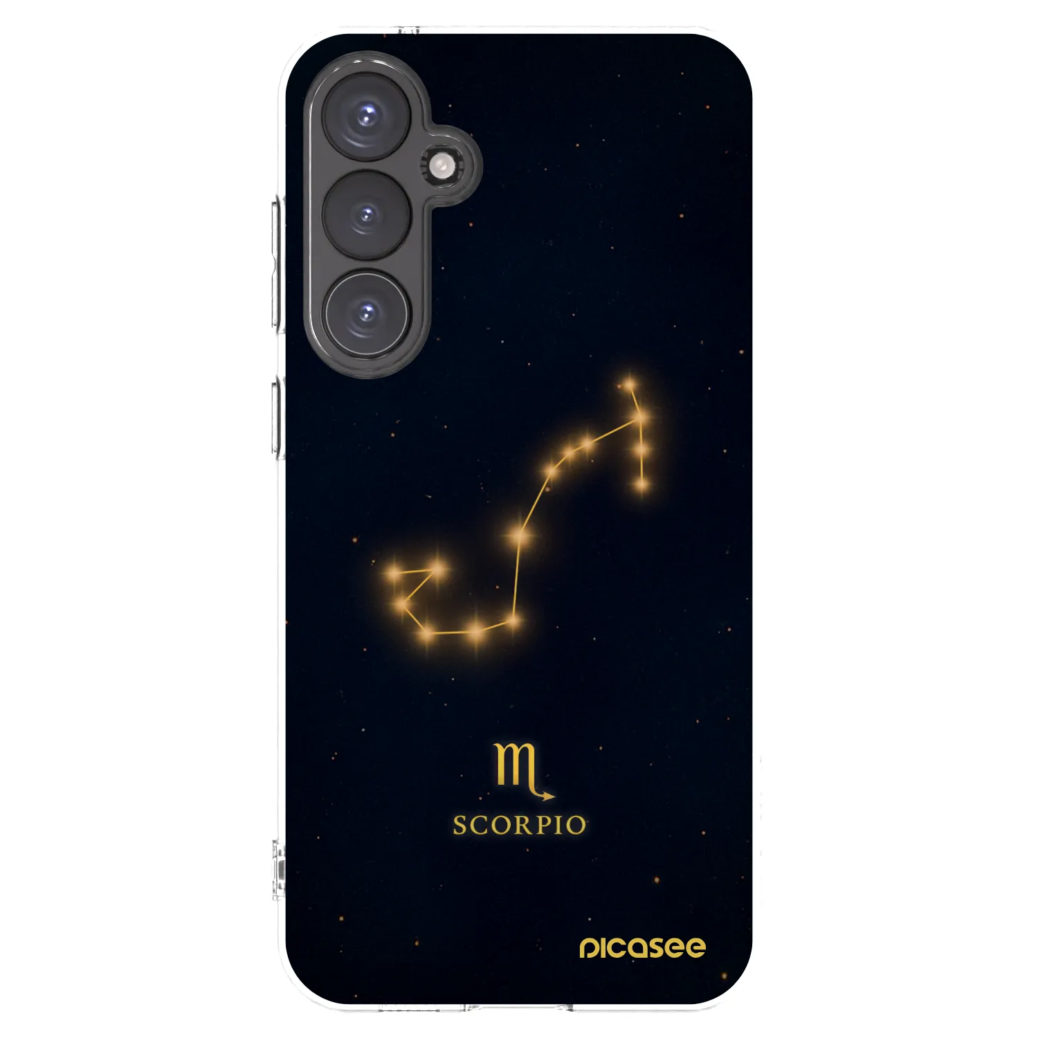 Picasee silikonowe przeźroczyste etui na Samsung Galaxy S23 FE S711B - SCORPIO