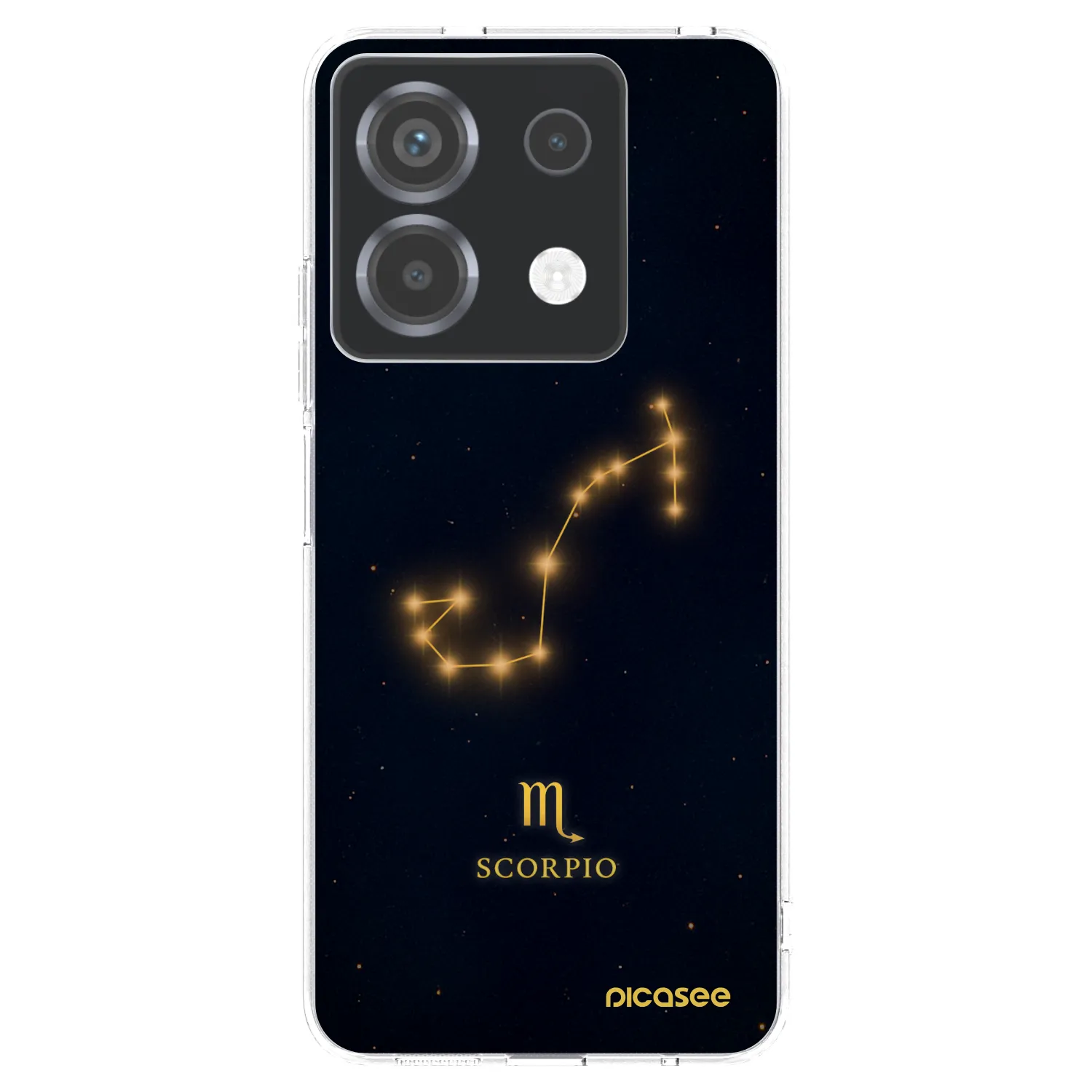 Picasee silikonowe przeźroczyste etui na Xiaomi Poco X6 - SCORPIO