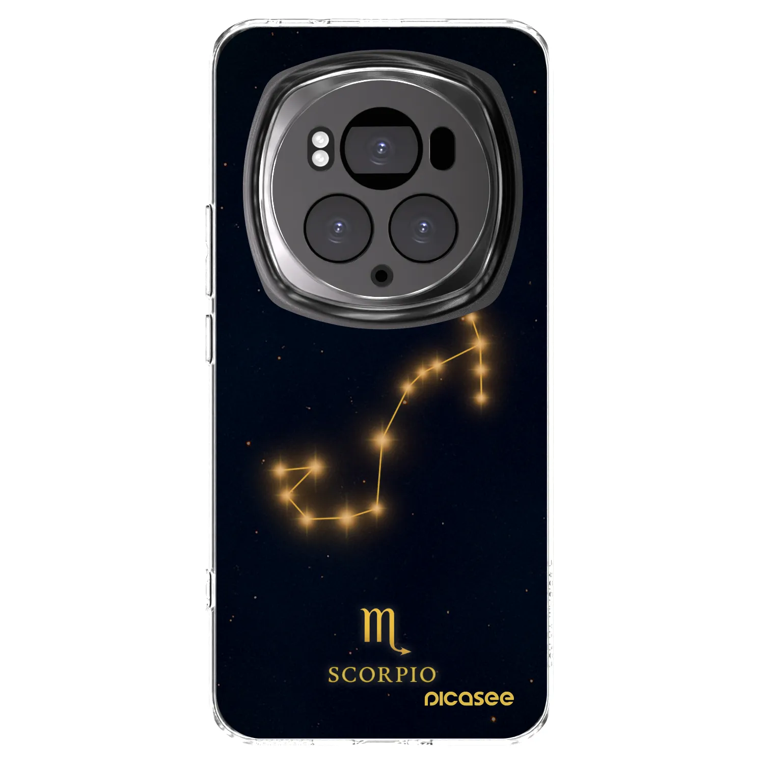 Picasee silikonowe przeźroczyste etui na Honor Magic6 Pro - SCORPIO