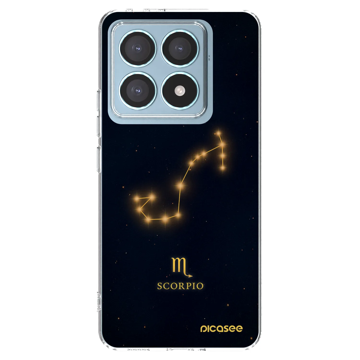 Picasee silikonowe przeźroczyste etui na Xiaomi 14T Pro - SCORPIO