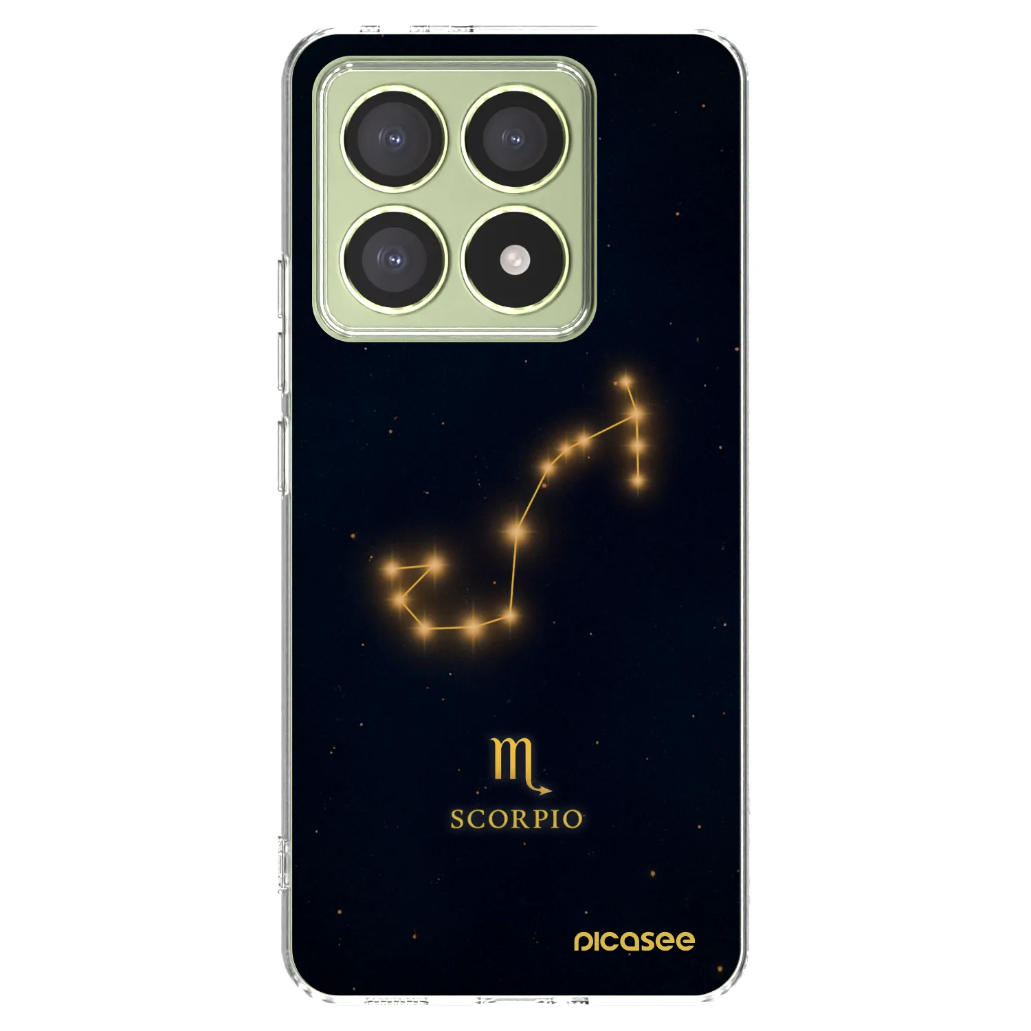 Picasee silikonowe przeźroczyste etui na Xiaomi 14T - SCORPIO
