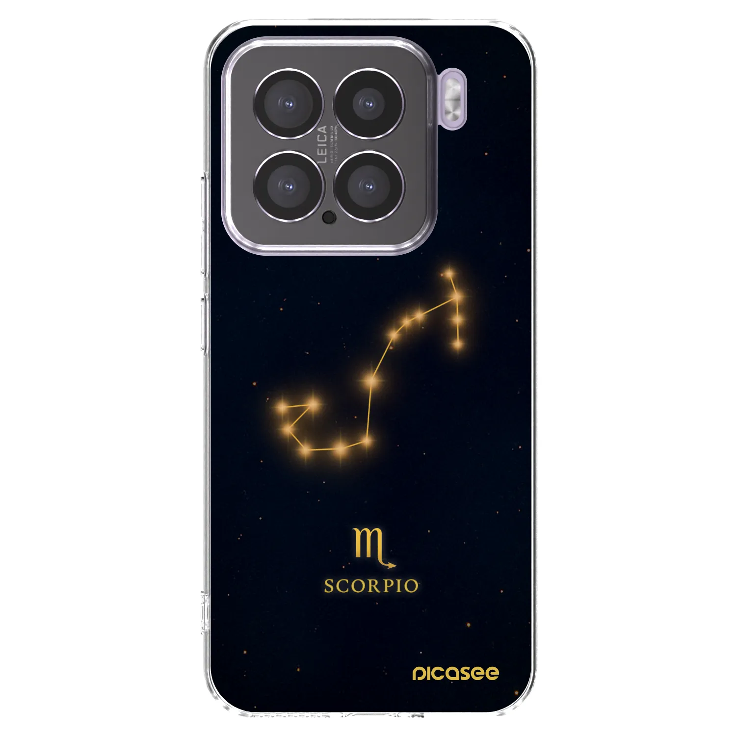 Picasee silikonowe przeźroczyste etui na Xiaomi 15 - SCORPIO