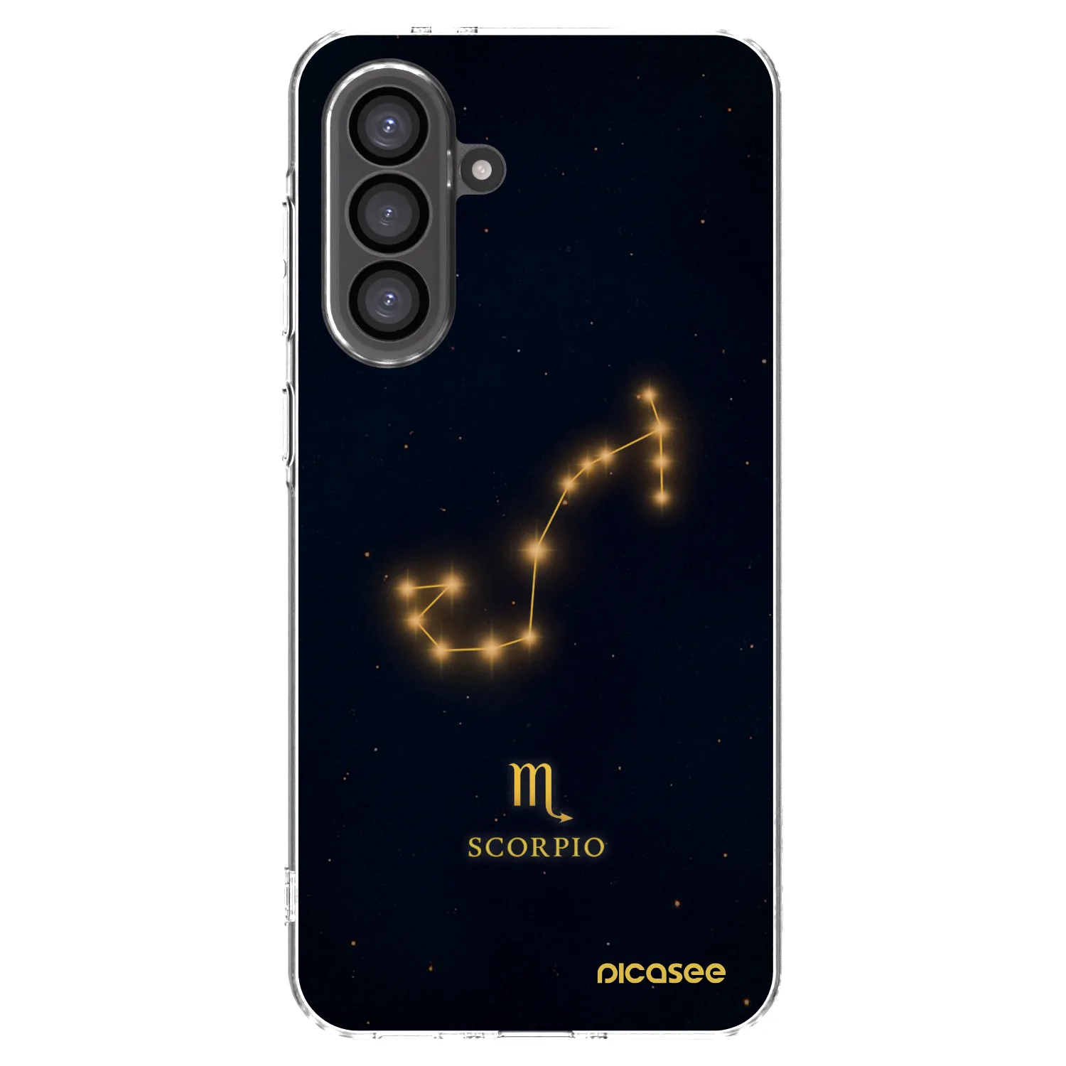 Picasee silikonowe przeźroczyste etui na Samsung Galaxy A36 5G - SCORPIO