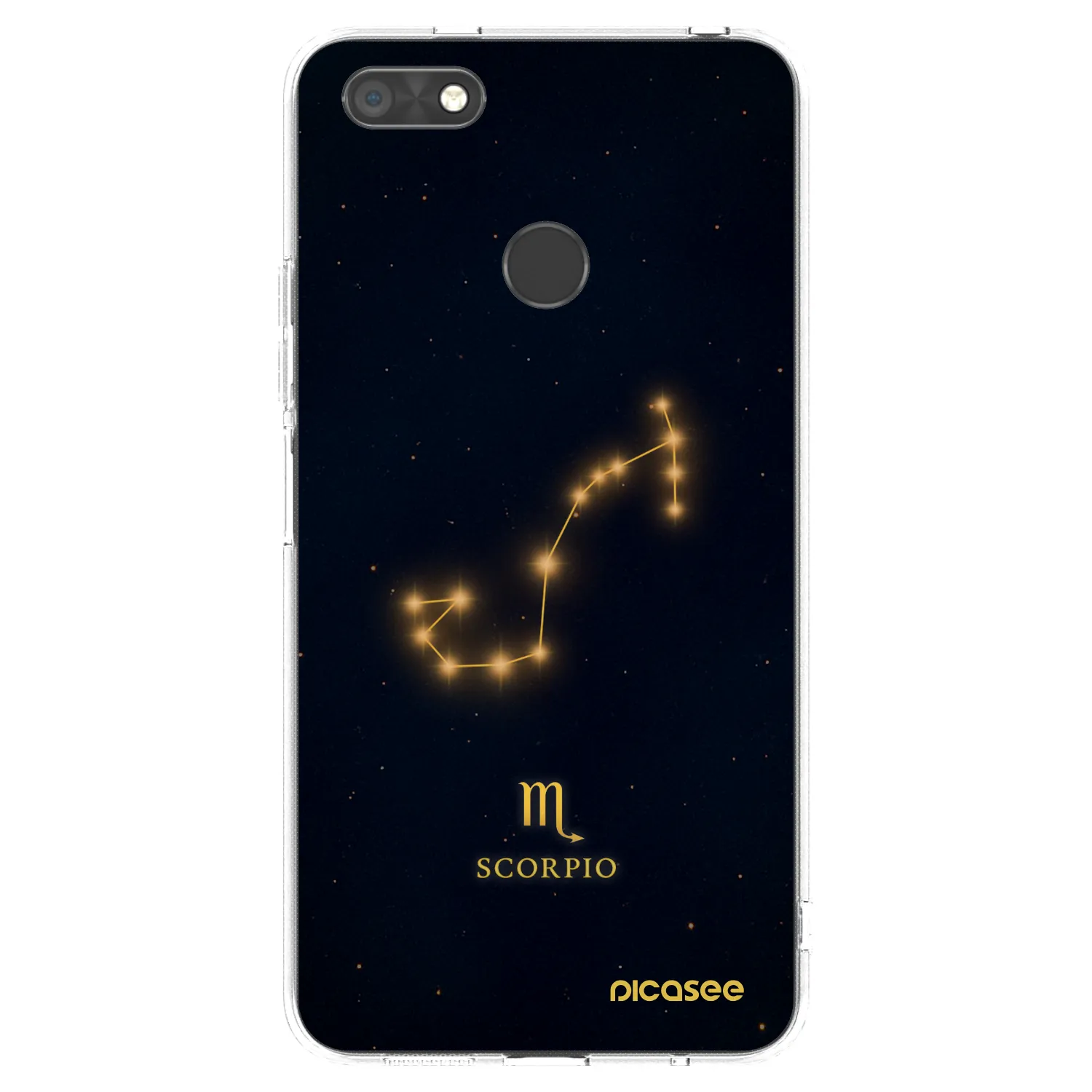 Picasee silikonowe przeźroczyste etui na Huawei P9 Lite Mini - SCORPIO