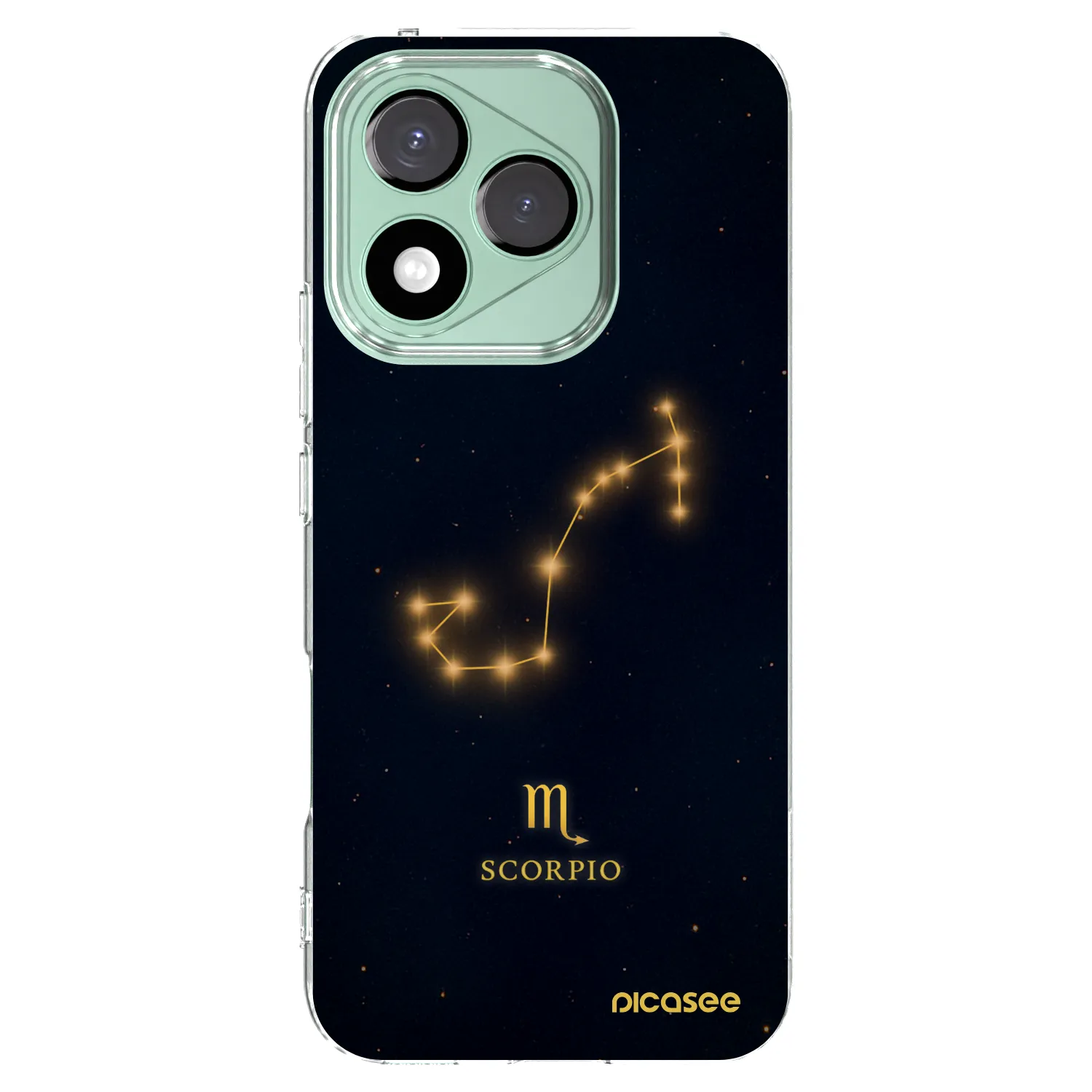 Picasee silikonowe przeźroczyste etui na Honor 400 Lite 5G - SCORPIO