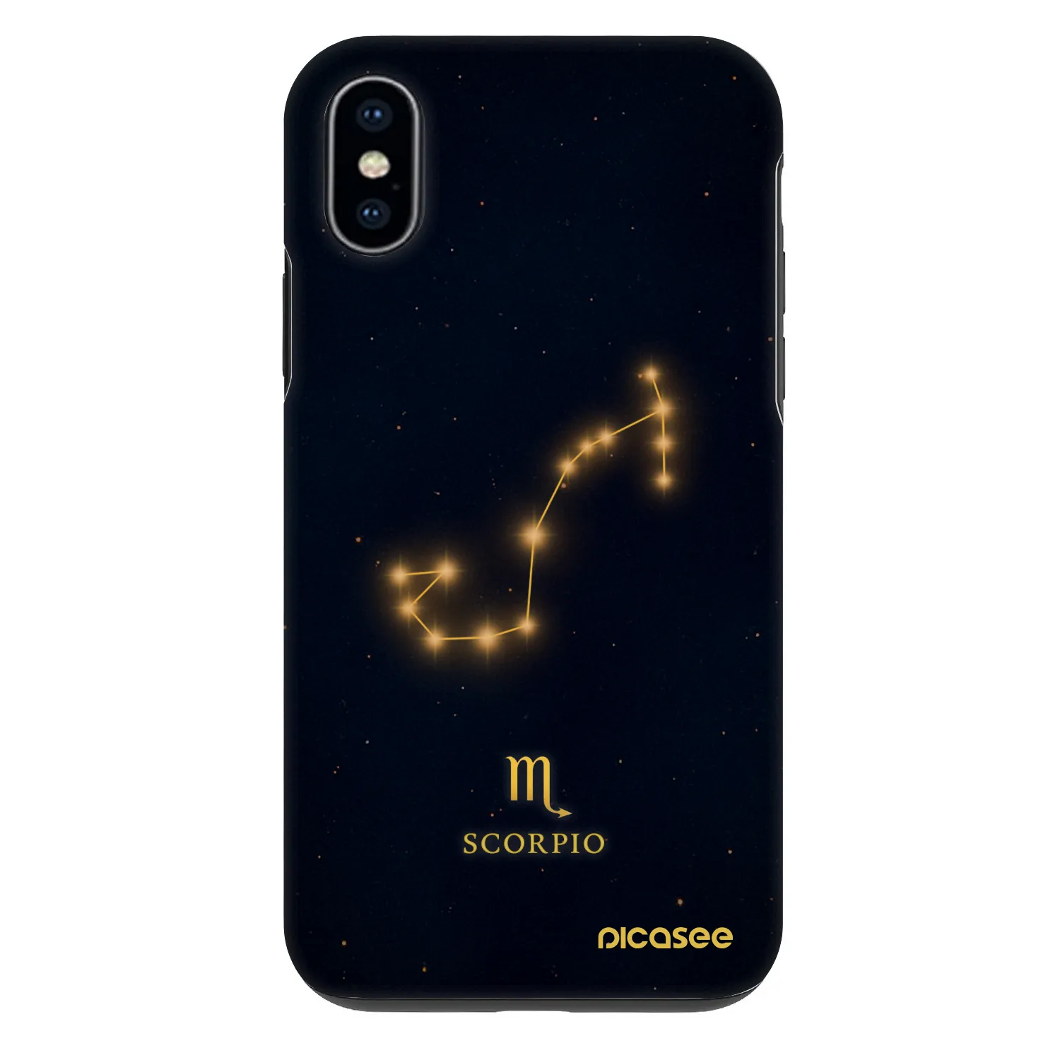 Picasee Fashion Case na Apple iPhone X/XS - SCORPIO