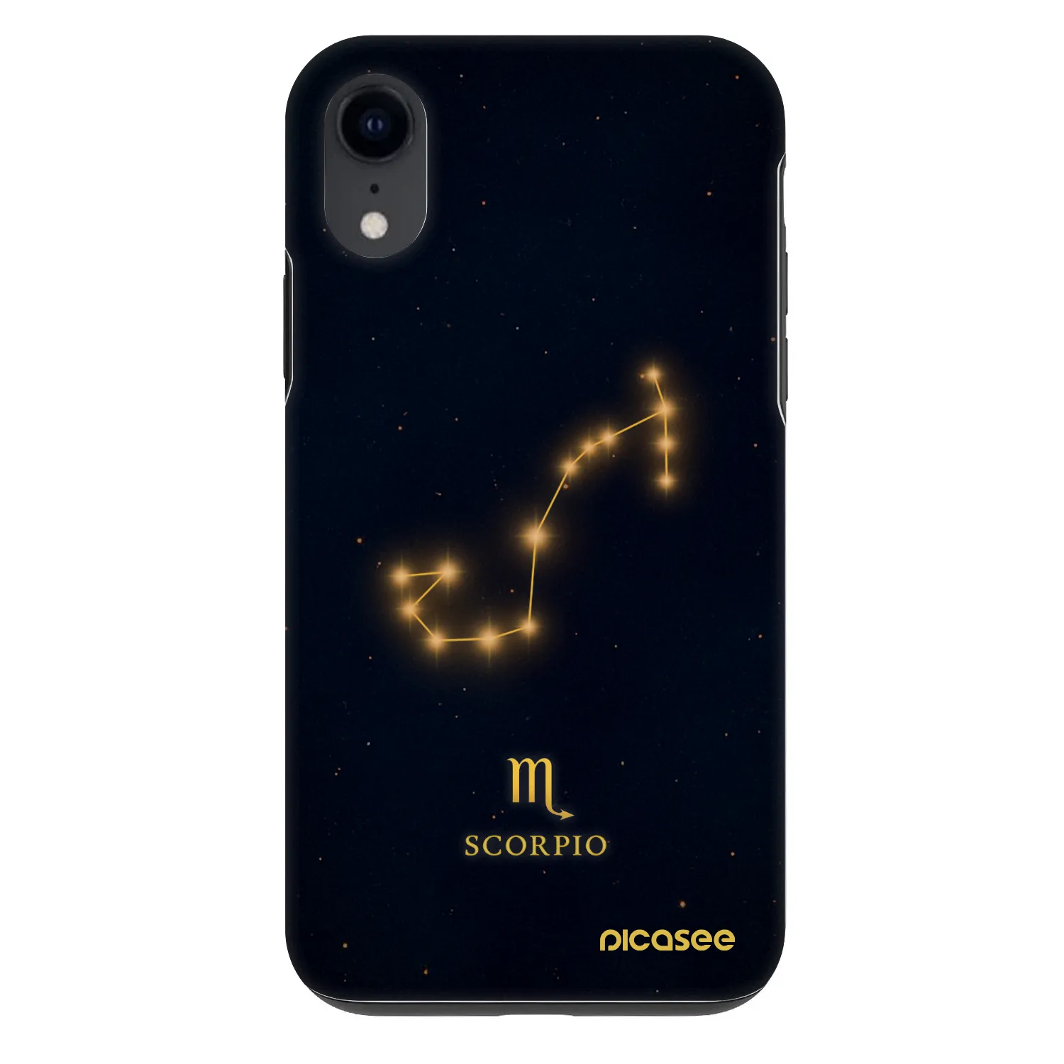 Picasee Fashion Case na Apple iPhone XR - SCORPIO