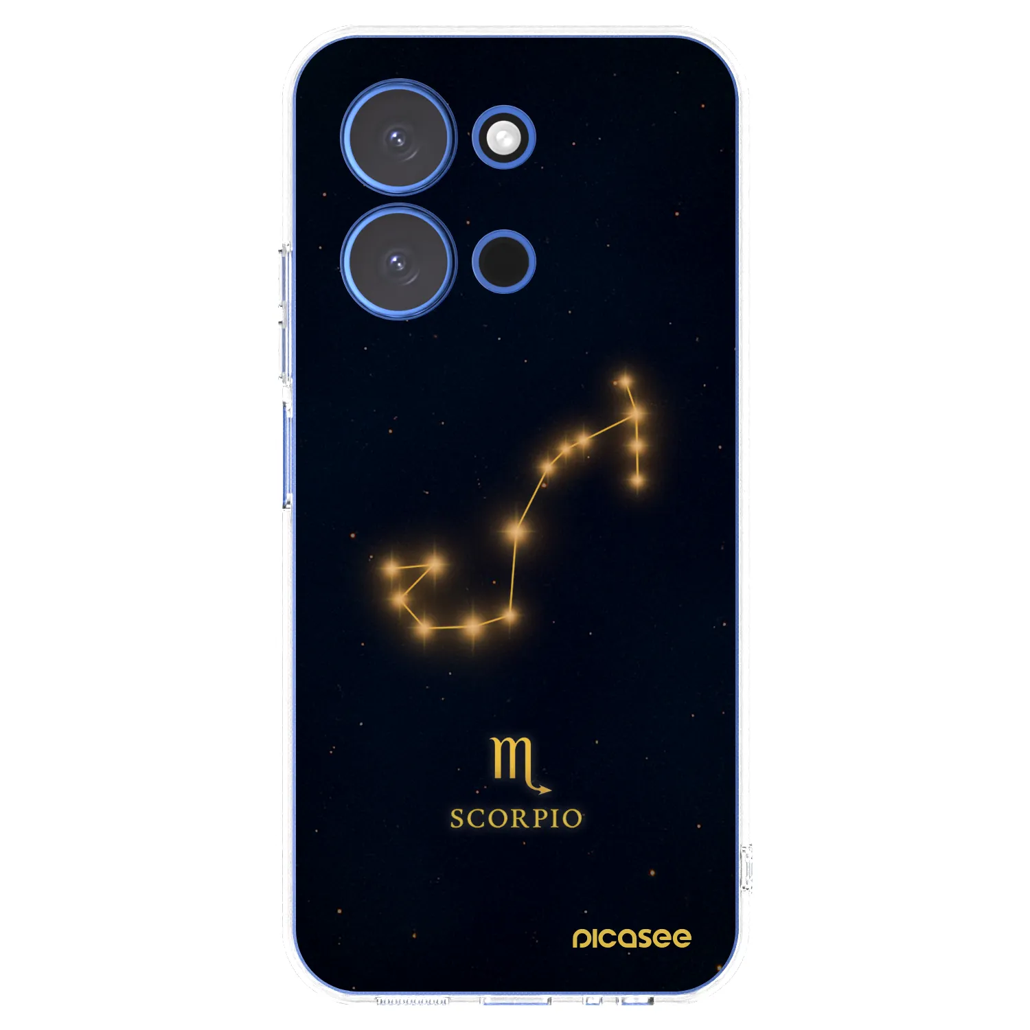 Picasee silikonowe przeźroczyste etui na Xiaomi Redmi 15C 4G - SCORPIO